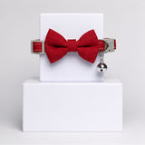 Red Bow Tie Pet Collar